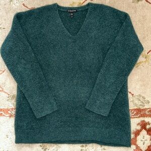 Eileen Fisher Petites Cashmere Bliss V-neck Sweater